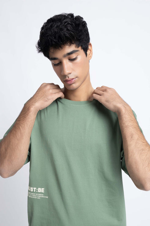 The Olive Oversized T-Shirt