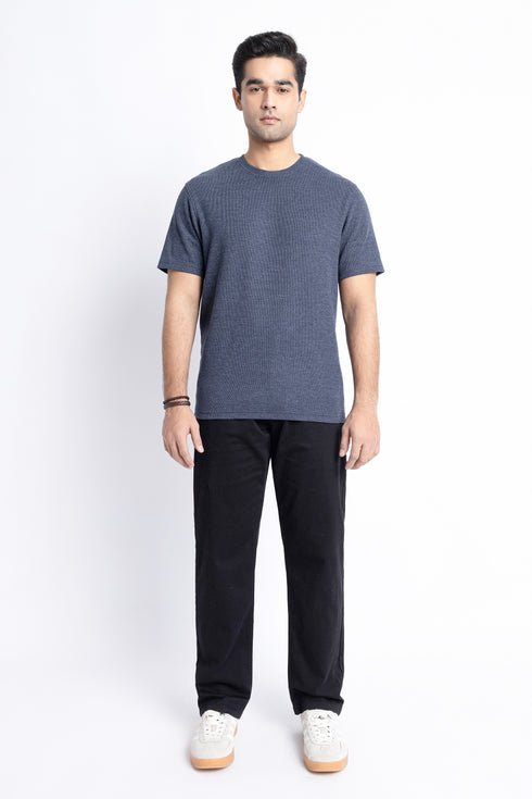 The Navy Blue Regular Fit T-Shirt