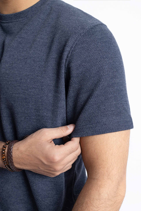 The Navy Blue Regular Fit T-Shirt