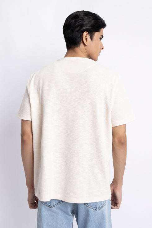 The Ivory Regular Fit T-Shirt