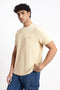 The Beige Relaxed Fit T-Shirt