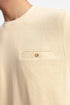 The Beige Relaxed Fit T-Shirt