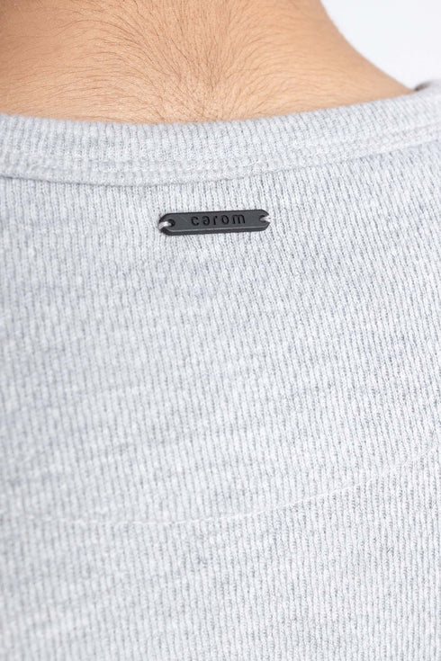 The Grey Regular Fit Henley