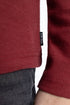 The Maroon Regular Fit Henley