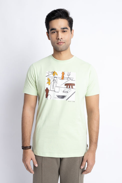 The Still Life Regular Fit T-Shirt