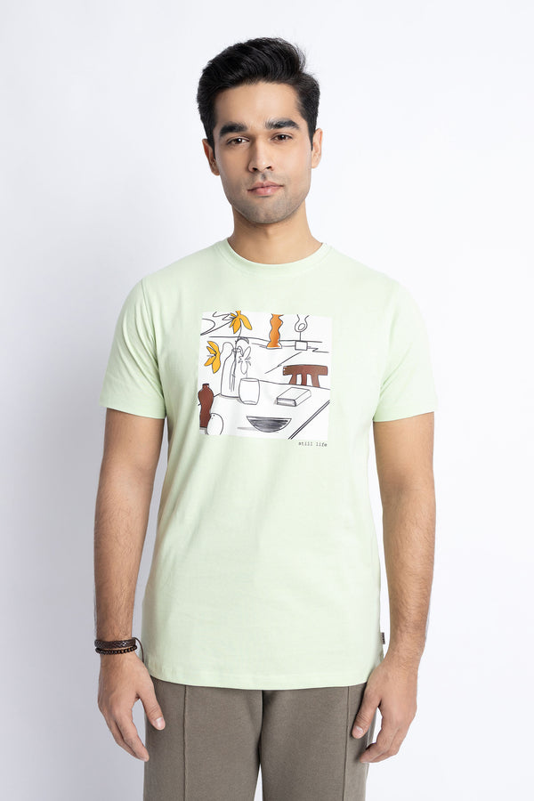 The Still Life Regular Fit T-Shirt