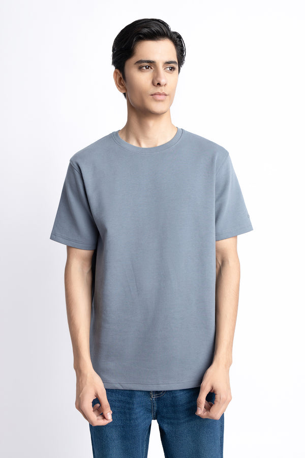 The Ash Blue Regular Fit T-Shirt