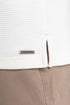 The White Zipper Polo
