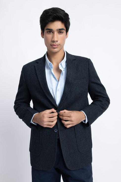 The Black Regular Fit Blazer