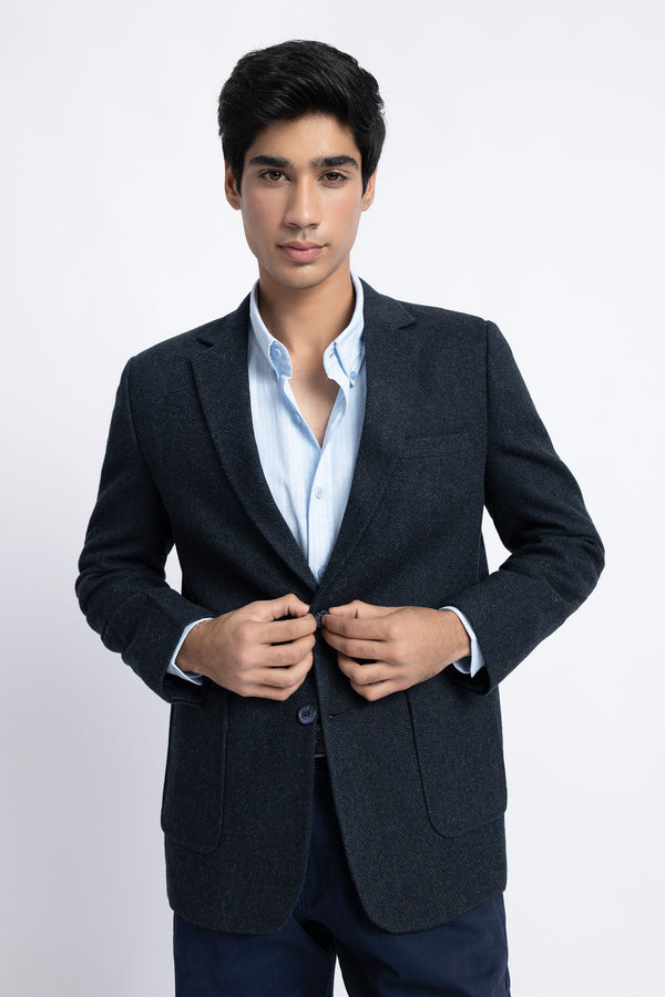 The Black Regular Fit Blazer