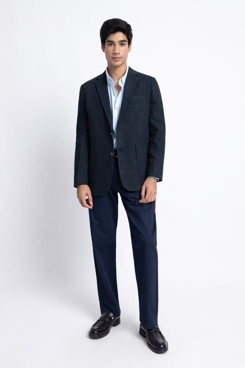 The Black Regular Fit Blazer