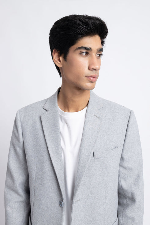 The Grey Regular Fit Blazer