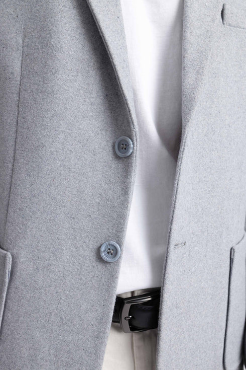 The Grey Regular Fit Blazer