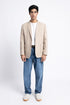The Beige Regular Fit Blazer