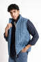 The Blue Regular Fit Gilet