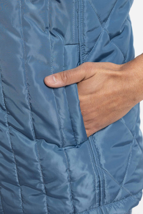 The Blue Regular Fit Gilet