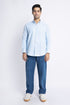 The Blue Pinstripe Regular Fit Shirt
