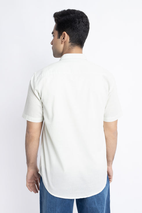The Ice Green Regular Fit Shirt