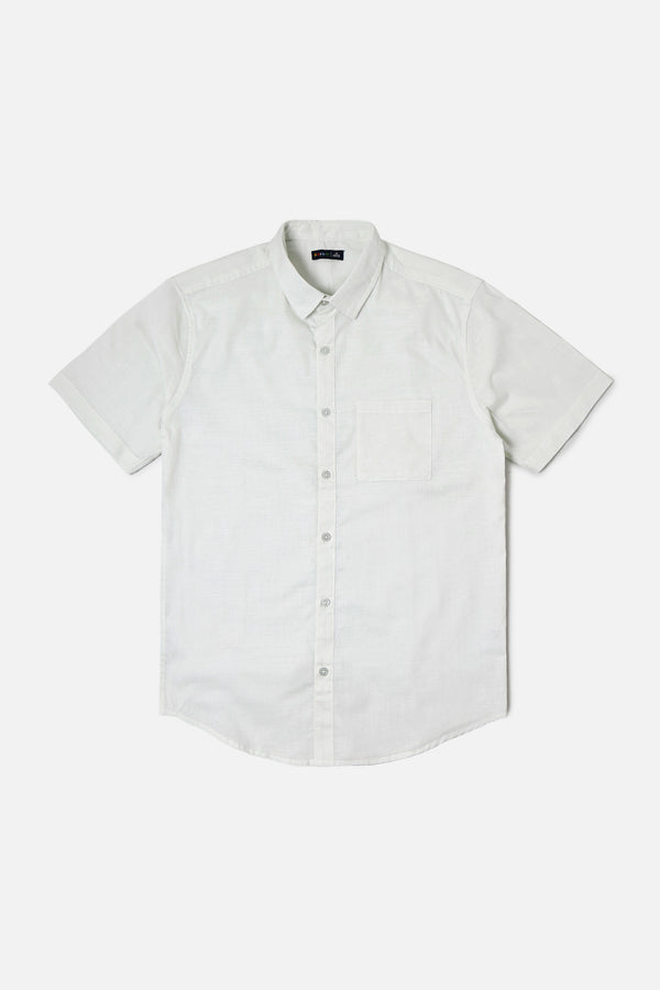 The Ice Green Regular Fit Shirt