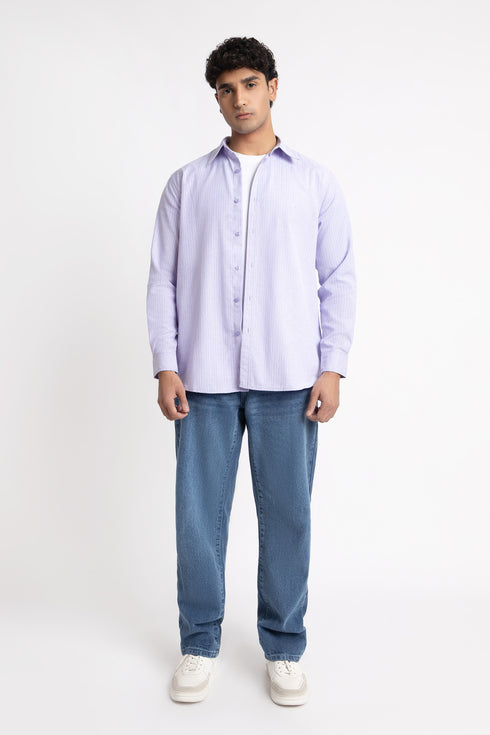 The Lavender Pinstripe Shirt