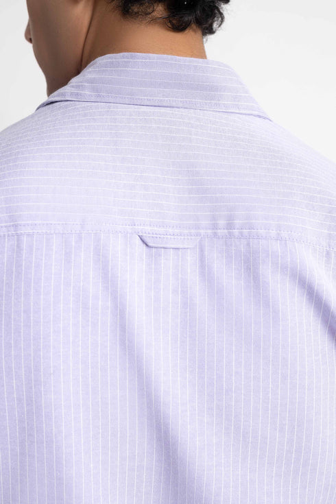The Lavender Pinstripe Shirt
