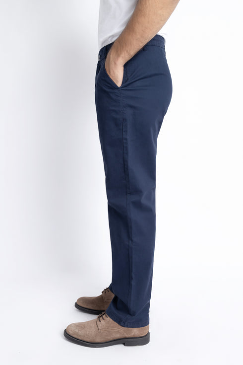 The Navy Loose Fit Chinos