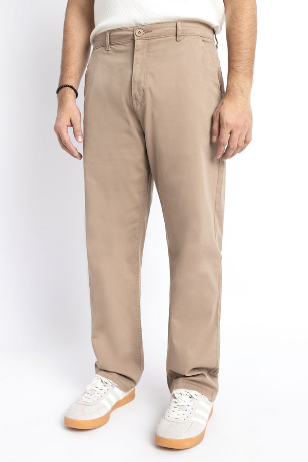 The Khaki Loose Fit Chinos