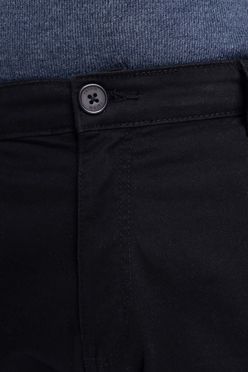 The Black Loose Fit Chinos