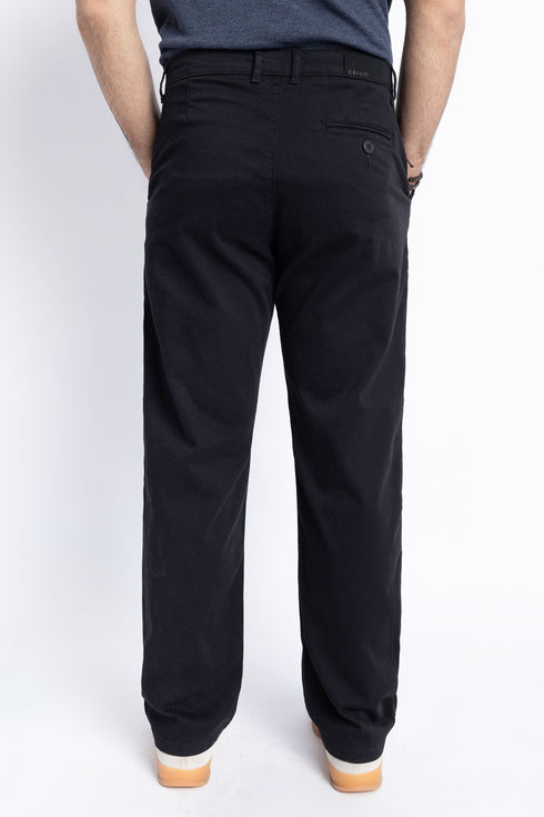 The Black Loose Fit Chinos