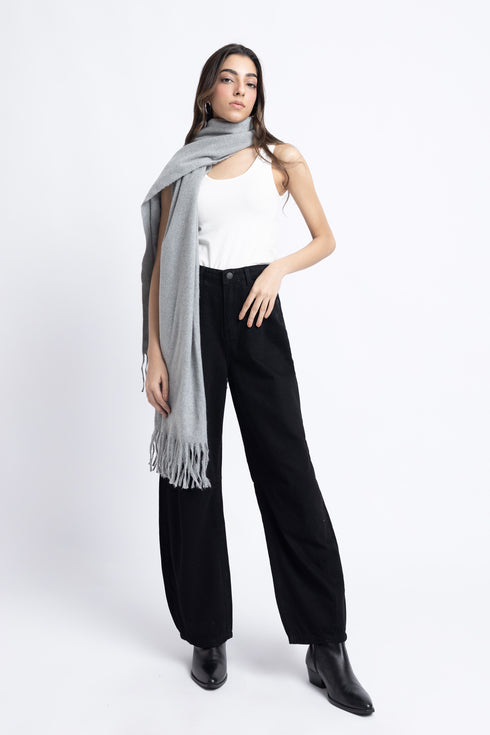 The Black Barrel Fit Jeans