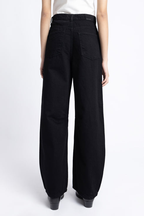 The Black Barrel Fit Jeans
