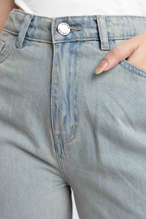 The Vintage Wash Barrel Fit Jeans