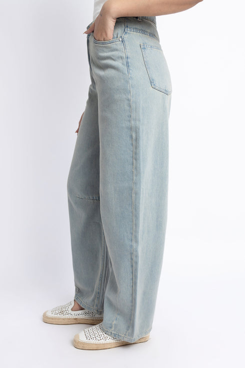 The Vintage Wash Barrel Fit Jeans