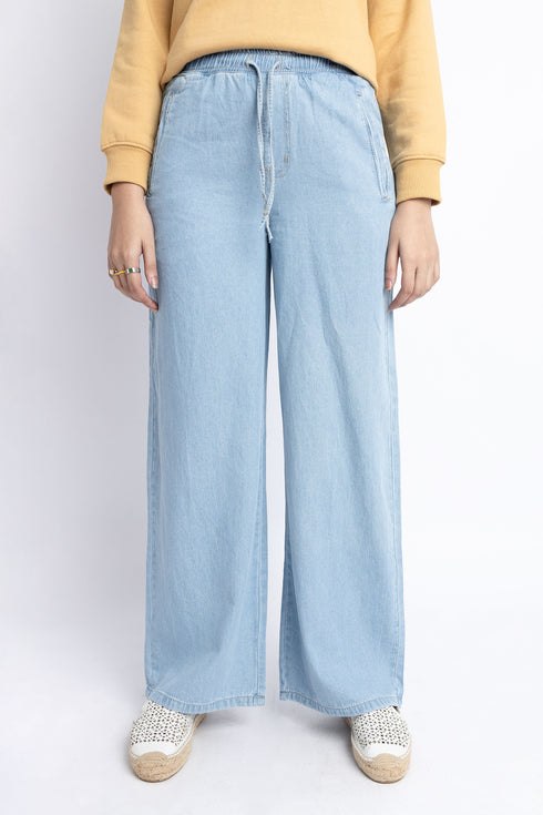 The Wide Leg Pull Up Jeans