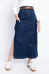 The Denim Cargo Skirt