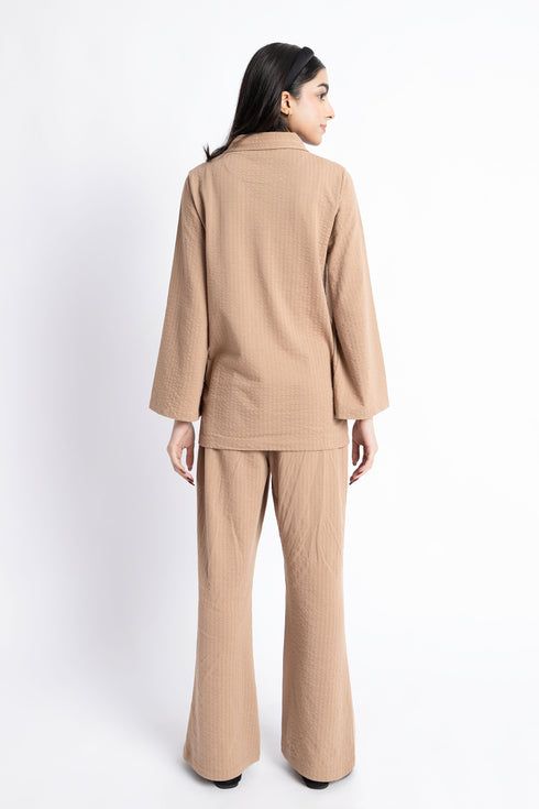 The Tan Oversized Co-ord