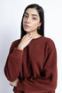 The Maroon Boxy Crop Co-ord