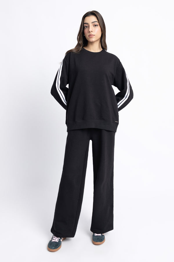 The Black Oversized Tracksuit
