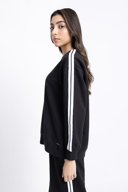 The Black Oversized Tracksuit