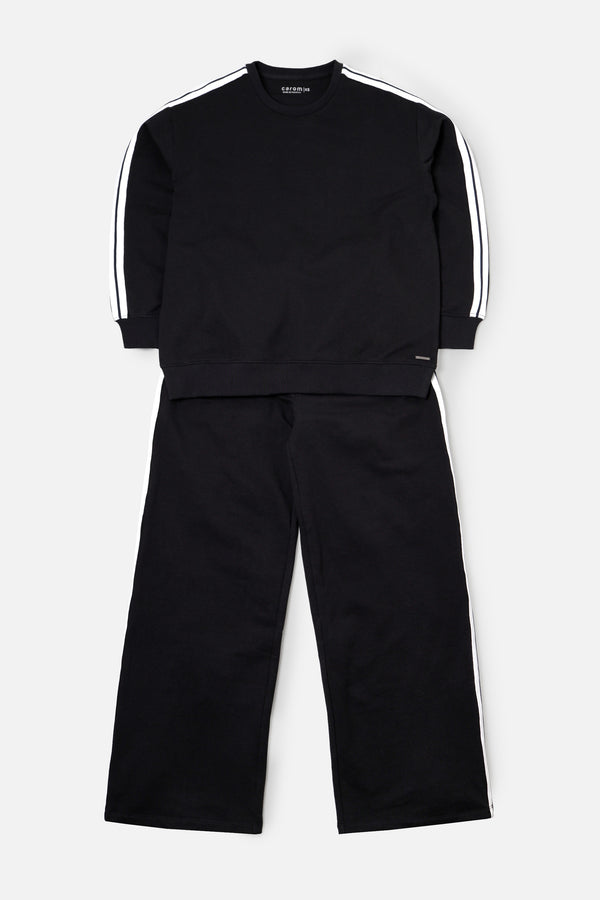 The Black Oversized Tracksuit