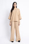 The Tan Oversized Co-ord