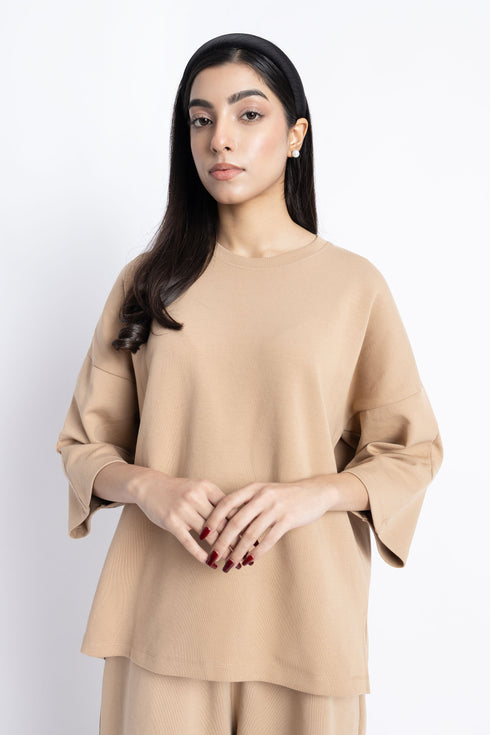 The Tan Oversized Co-ord