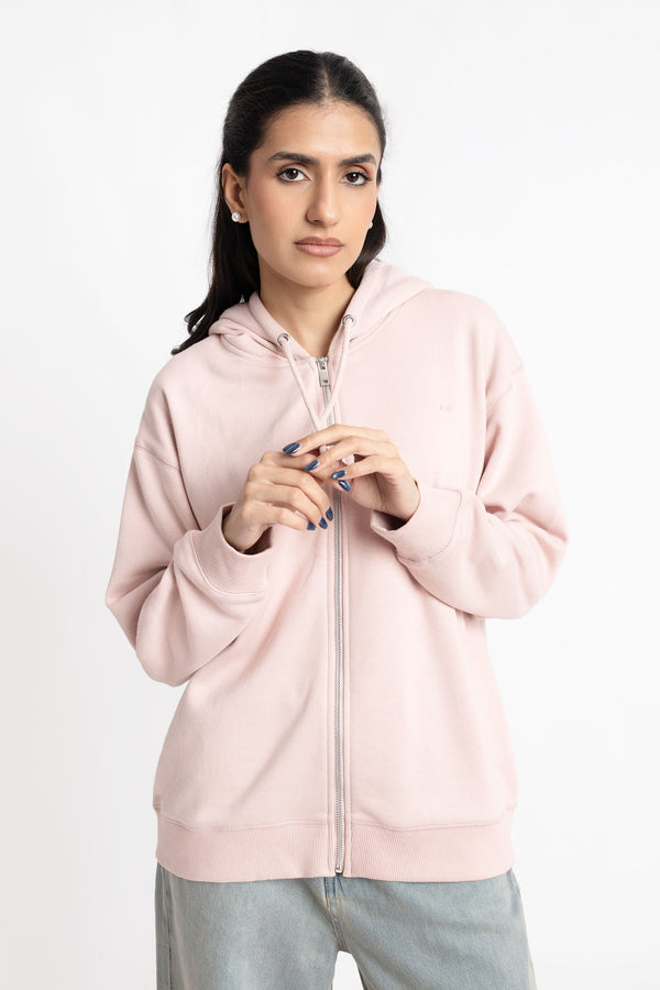 The Pink Zipper Hoodie