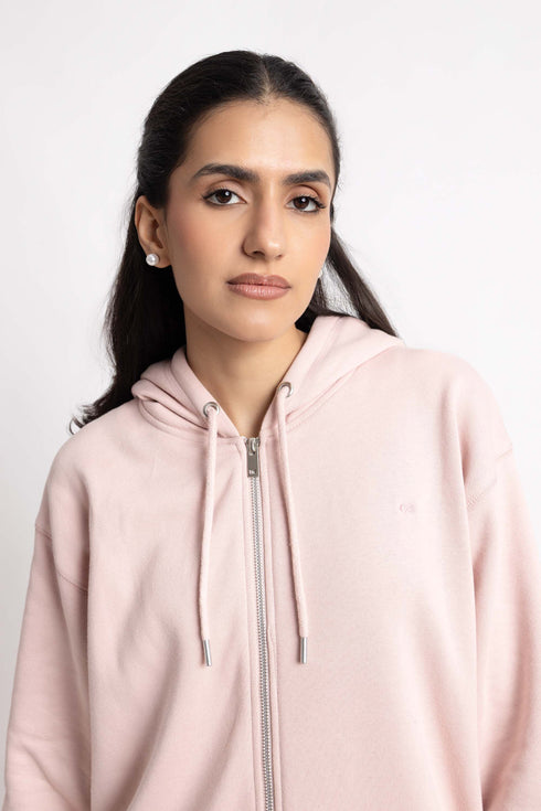 The Pink Zipper Hoodie