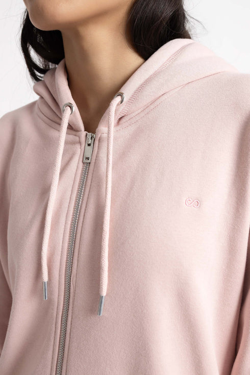 The Pink Zipper Hoodie