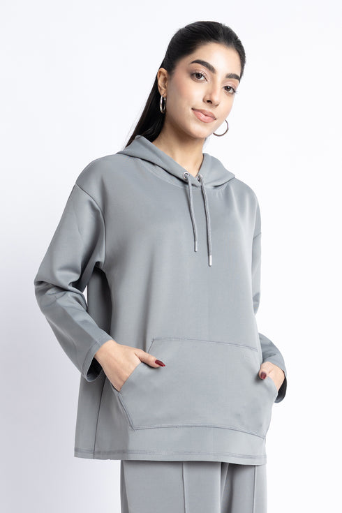 The Grey Scuba Pullover Hoodie