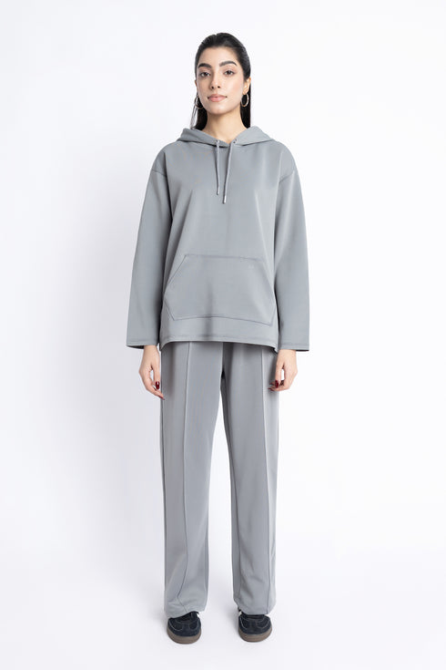 The Grey Scuba Pullover Hoodie