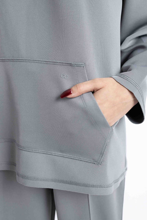 The Grey Scuba Pullover Hoodie