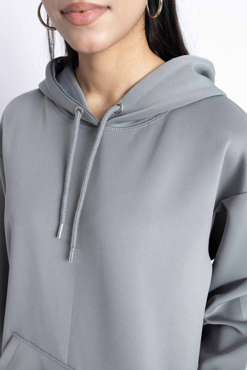 The Grey Scuba Pullover Hoodie