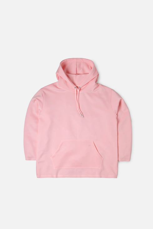 The Candy Pink Scuba Pullover Hoodie